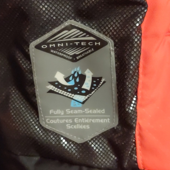 Girl's L (14/16) Columbia Hooded Jacket - Picture 6 of 7